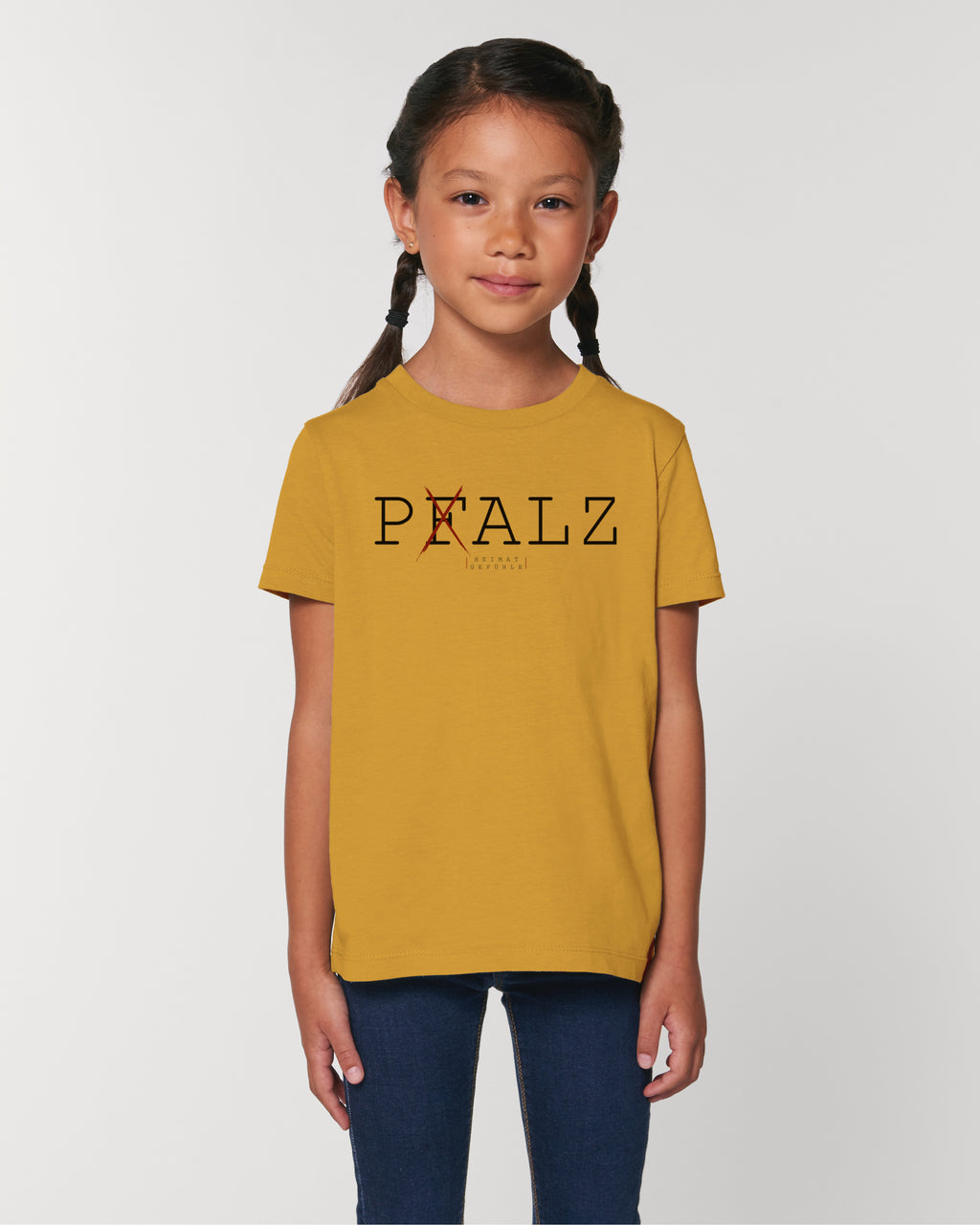 T-Shirt Pfalz (Kids) Ochre/Natural Raw