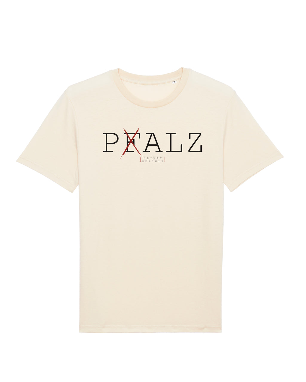 T-Shirt "Pfalz" (Unisex) Natural Raw